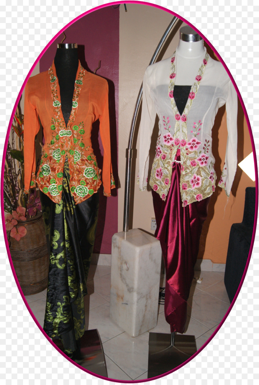 Kebaya，Gaun PNG