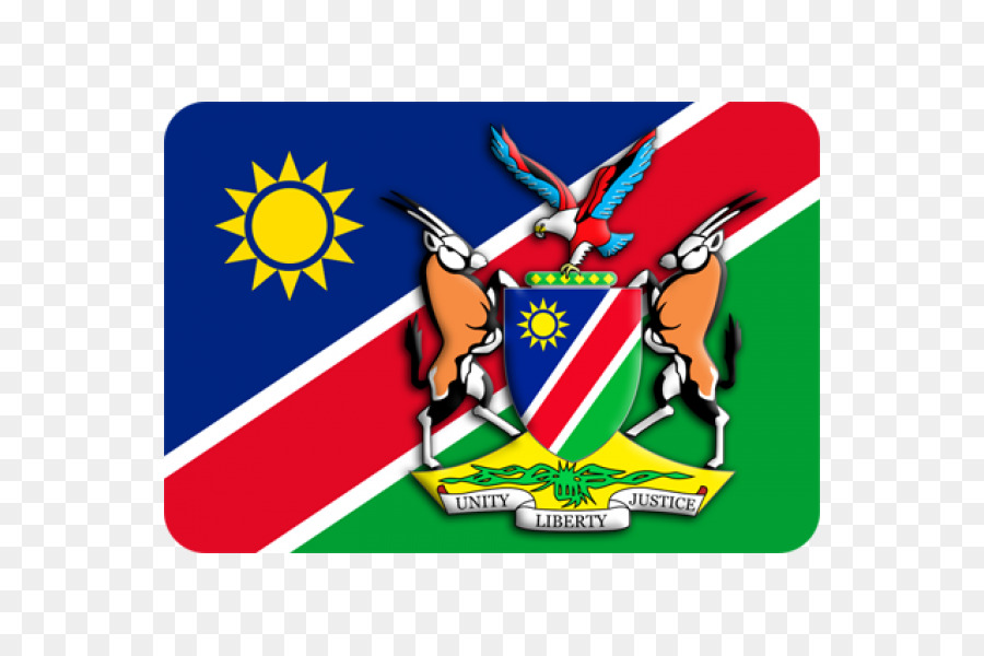 Namibia，Bendera Namibia PNG