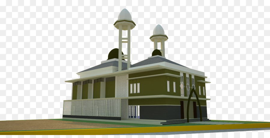 Masjid Modern，Menara PNG