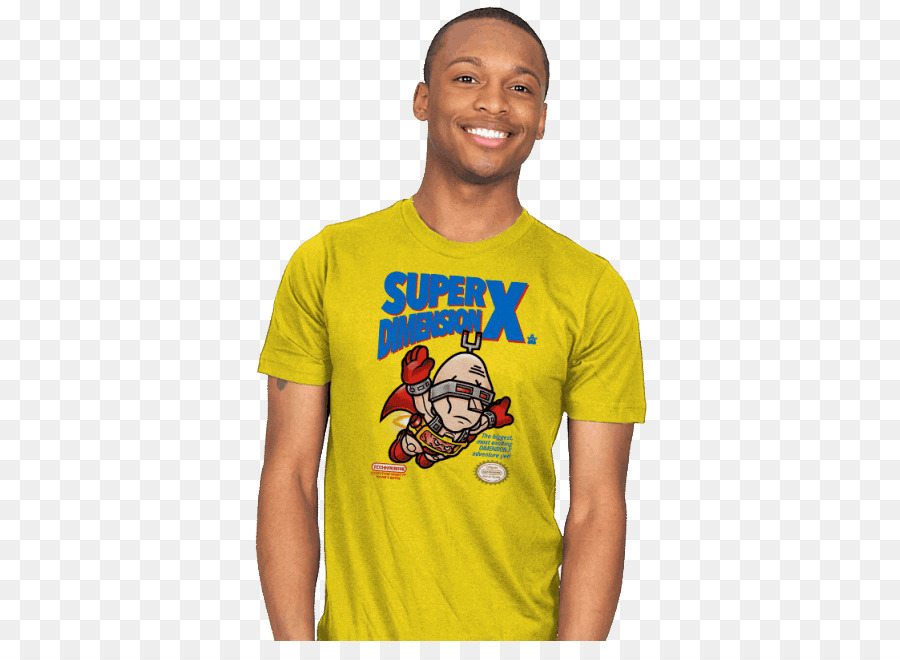 Kaos Super Dimensi X，Kuning PNG