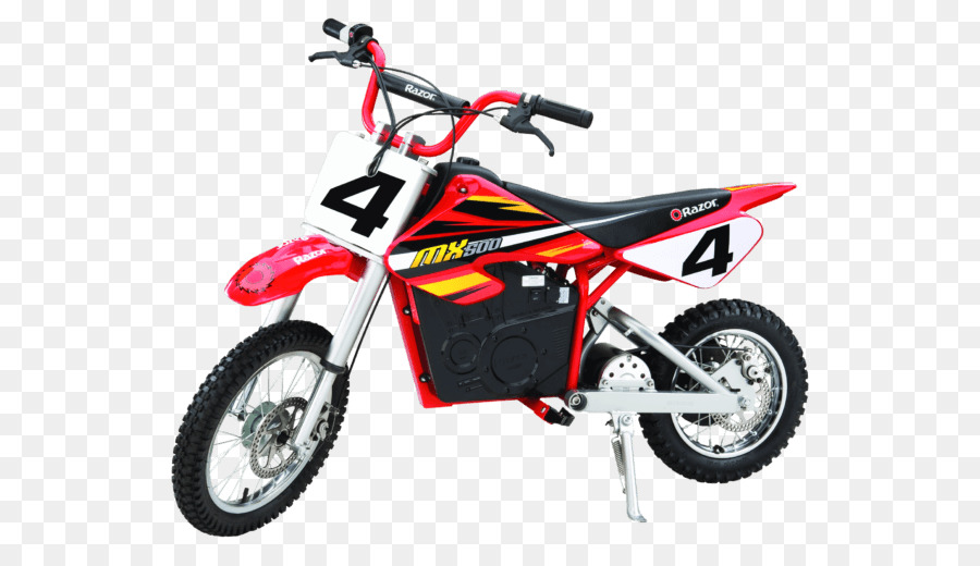 Sepeda Motor Trail Merah，Sepeda Motor PNG