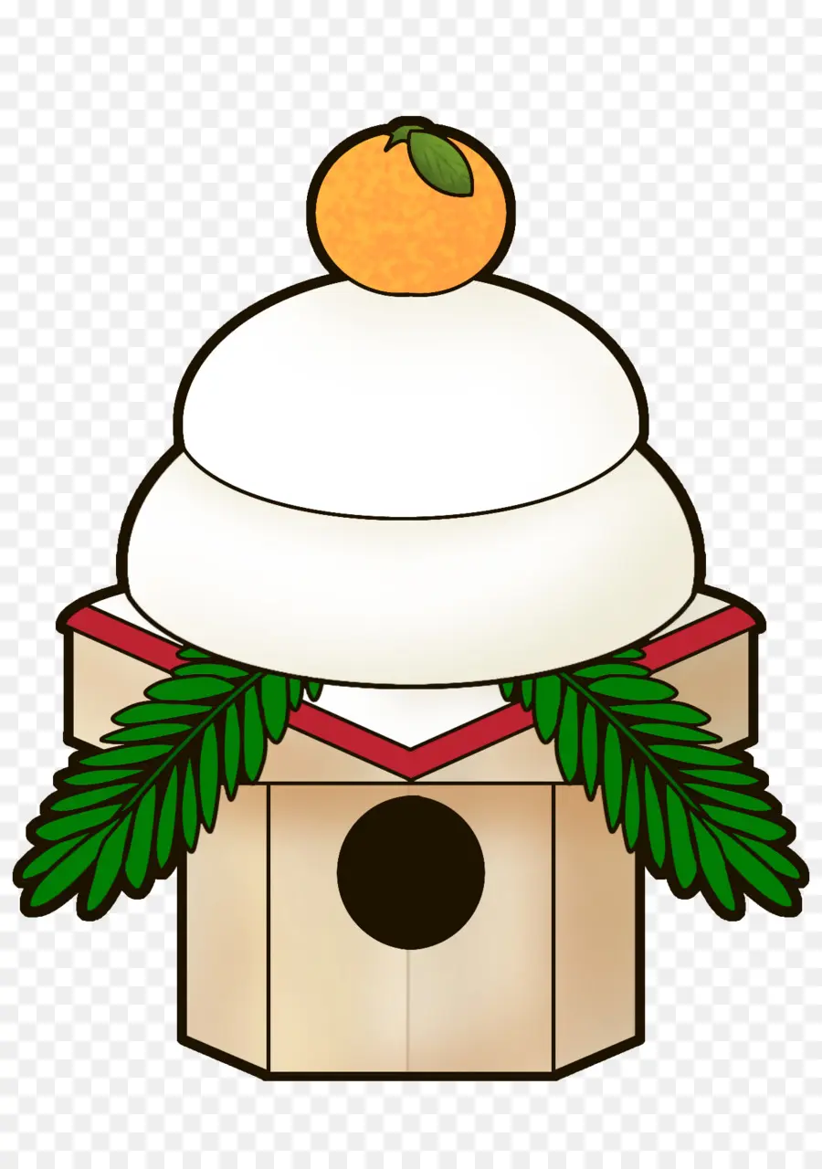 Kagami Mochi，Jepang PNG