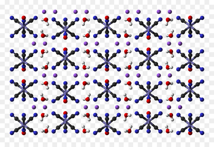 Natrium Nitroprusside，Struktur Kristal PNG