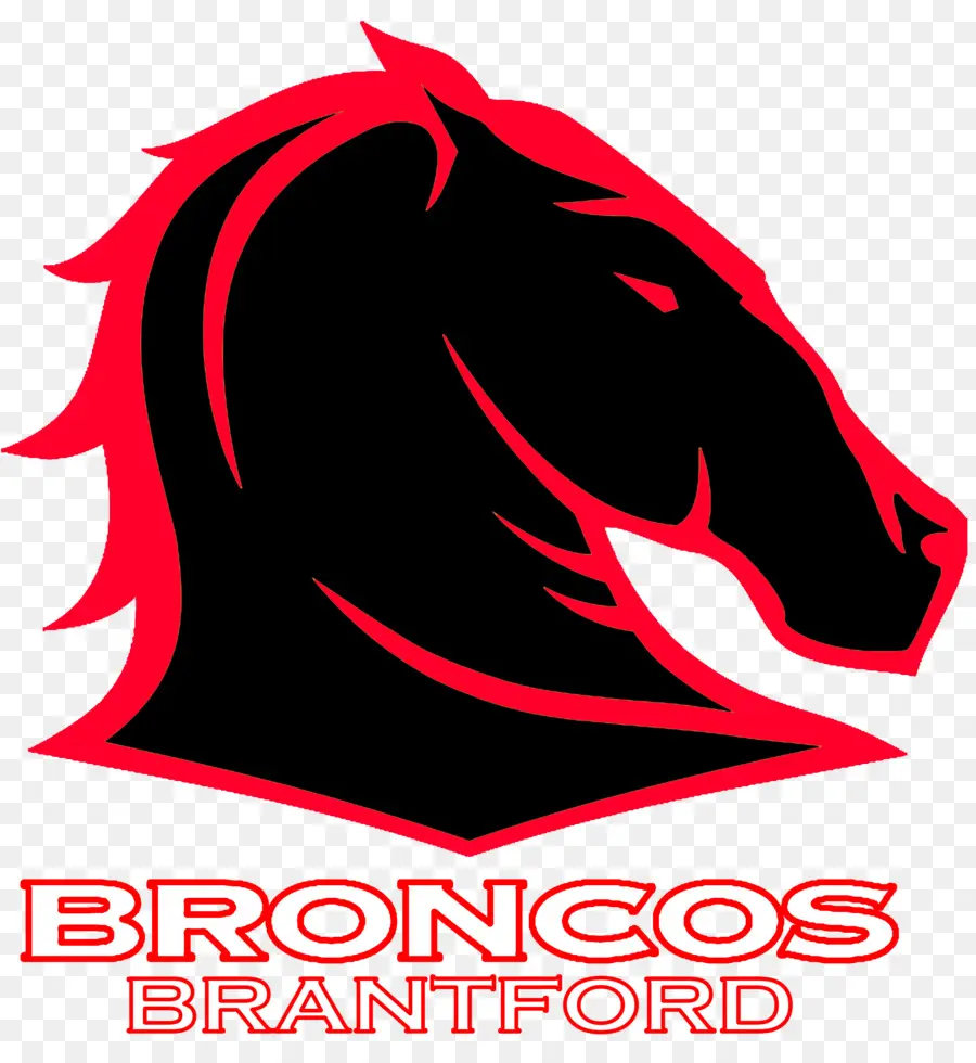 Logo Broncos Brantford，Kuda PNG