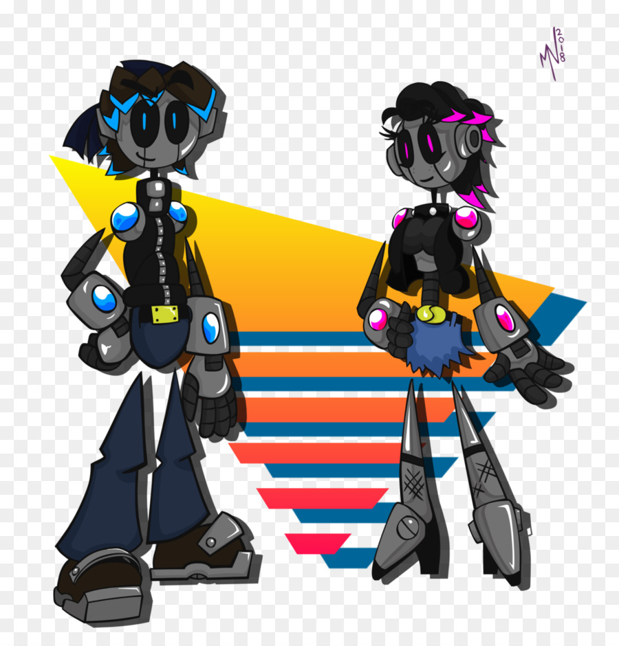 Robot，Futuristik PNG