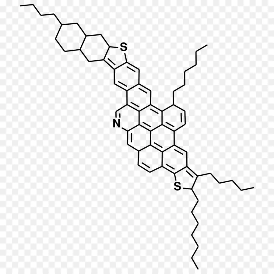 Asphaltene，Molekul PNG