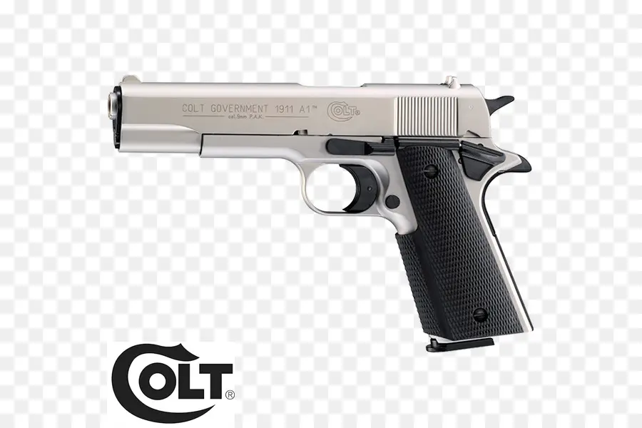 Pistol Colt 1911，Kuda Jantan Muda PNG