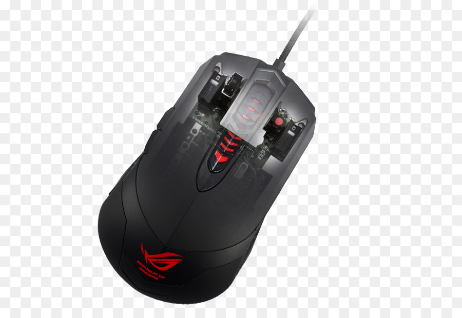 Mouse Komputer，Asus Gx860 Buzzard 6btn Mouse Kabel Usb PNG