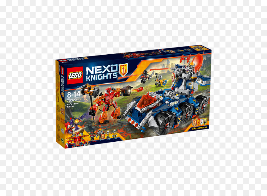 Lego 70322 Nexo Ksatria Axl Tower Operator，Lego PNG