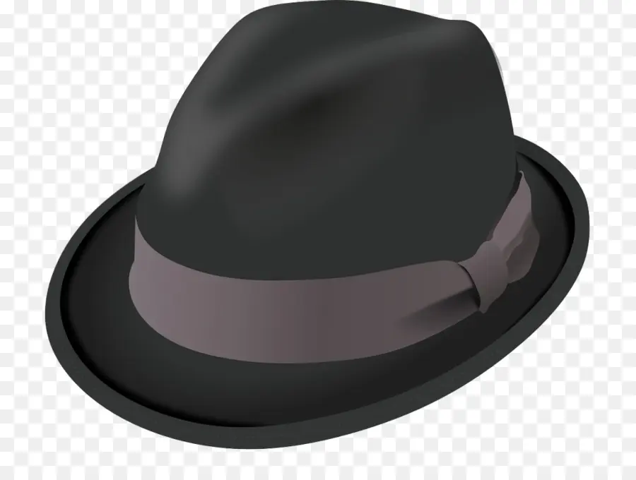 Topi Hitam，Fedora PNG