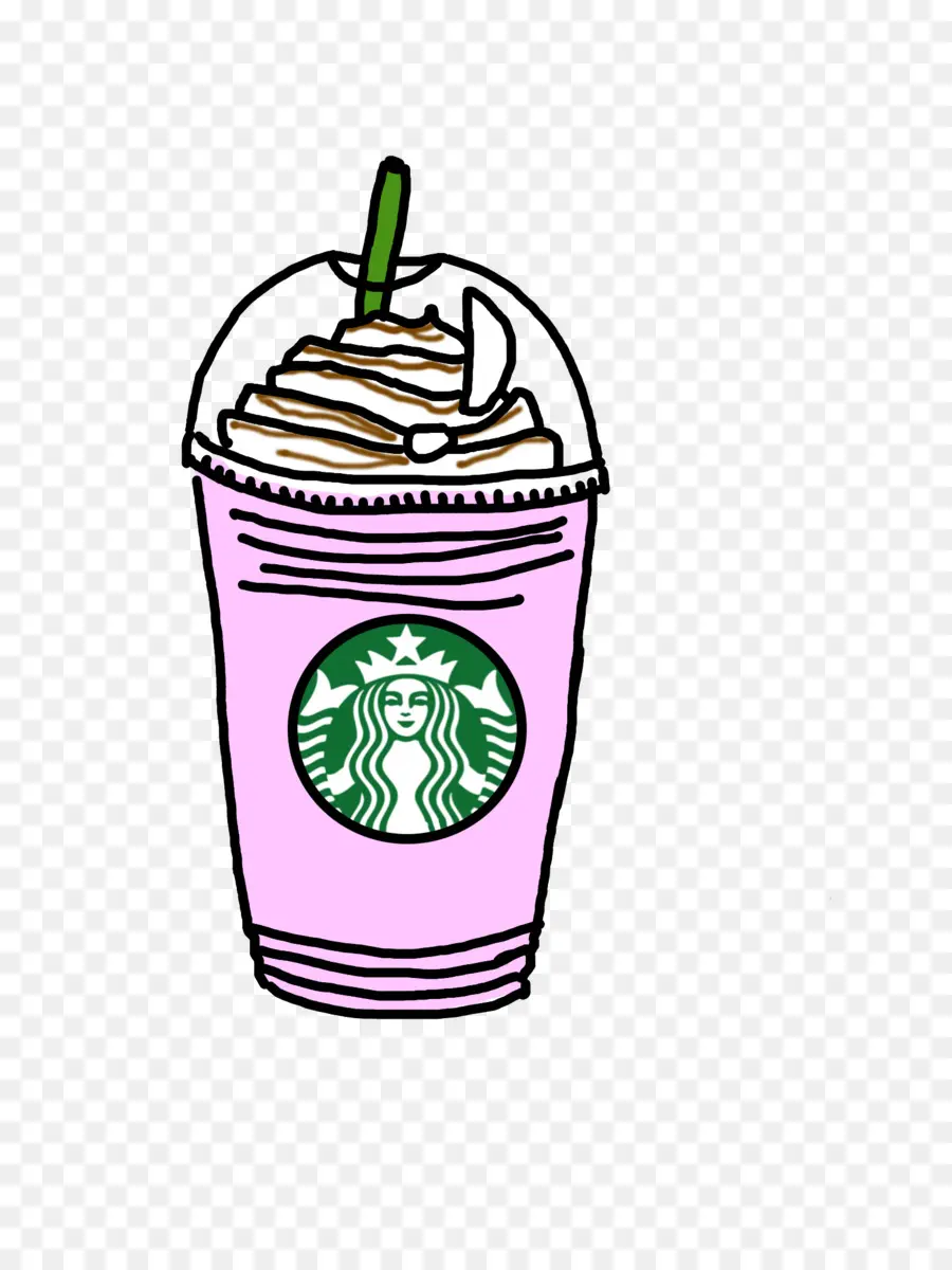 Frappuccino Merah Muda，Starbucks PNG