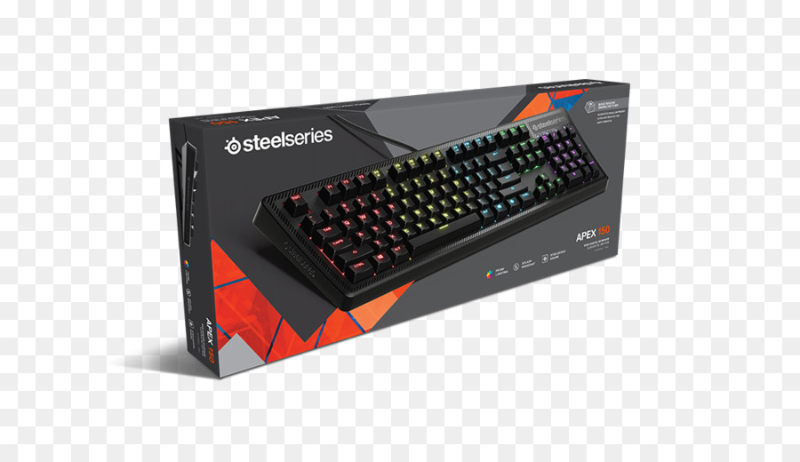 Keyboard Komputer，Steelseries Apex 150 PNG