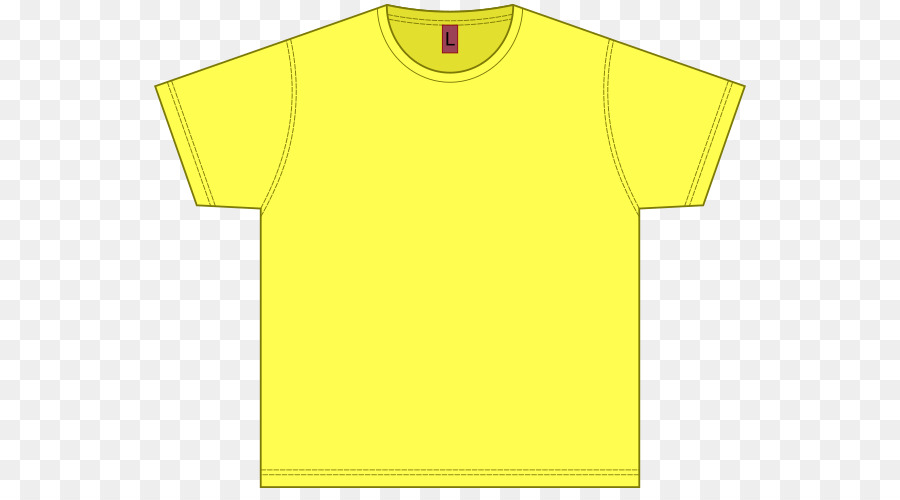 Kaos Kuning，Kemeja PNG