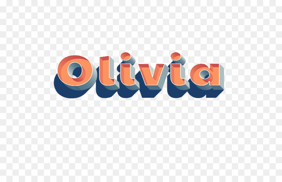 Teks Olivia，Nama PNG