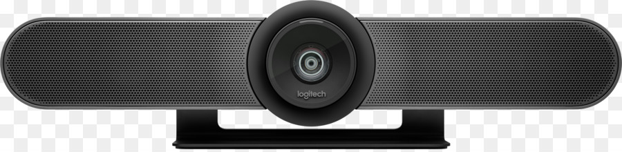 Speaker Komputer，4k Webcam 3840 X 2160 Pix Logitech Meetup Berdiri PNG