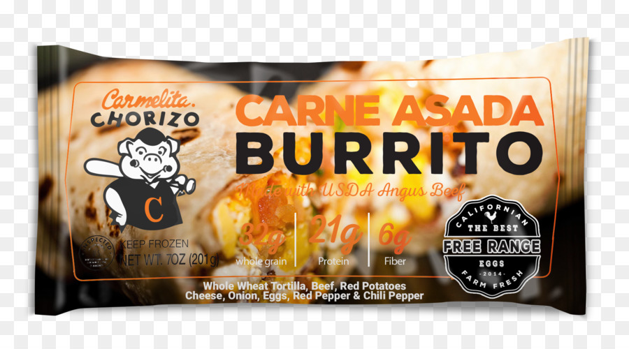 Carne Asada Burrito，Chorizo PNG