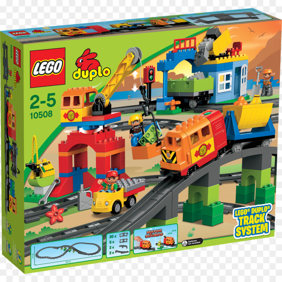 Lego 10508 Duplo Deluxe Kereta Api，Kereta PNG