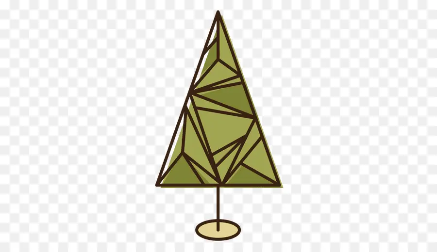 Pohon Natal，Geometri PNG