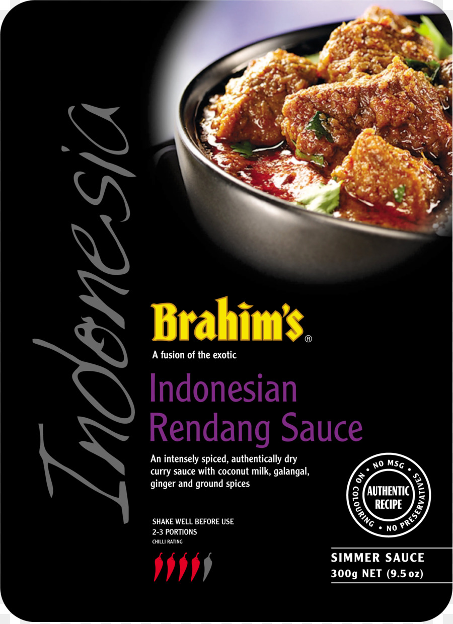 Rendang，Masakan Indonesia PNG