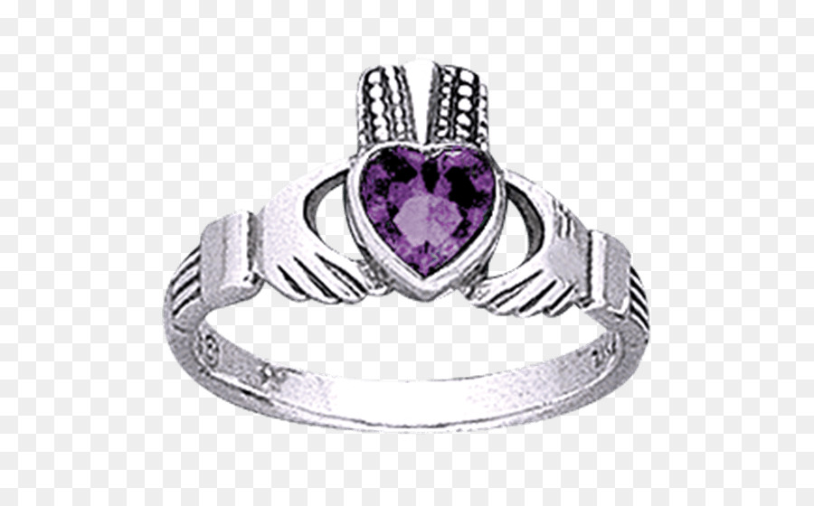 Batu Kecubung，Cincin Claddagh PNG