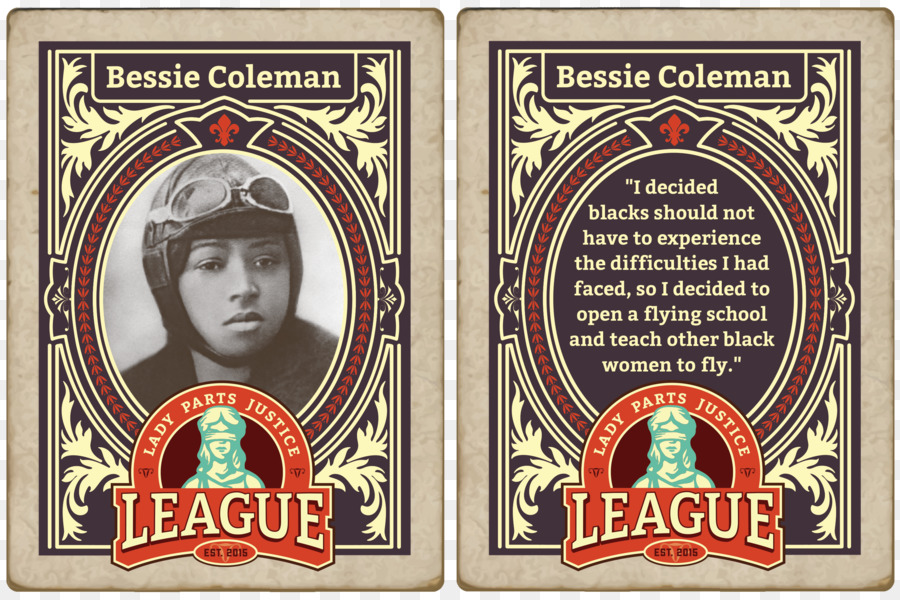 Bessie Coleman，Label PNG
