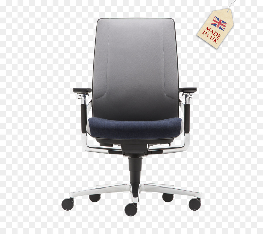 Kursi Kantor Abu Abu，Ergonomis PNG