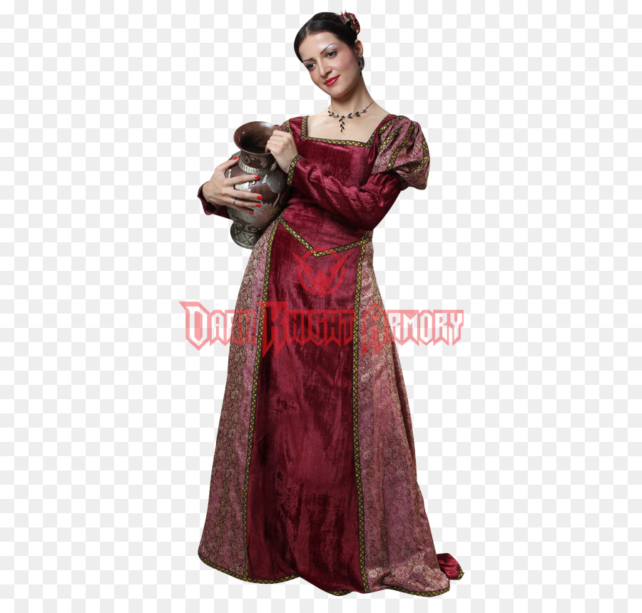 Gaun，Inggris Abad Pertengahan Pakaian PNG