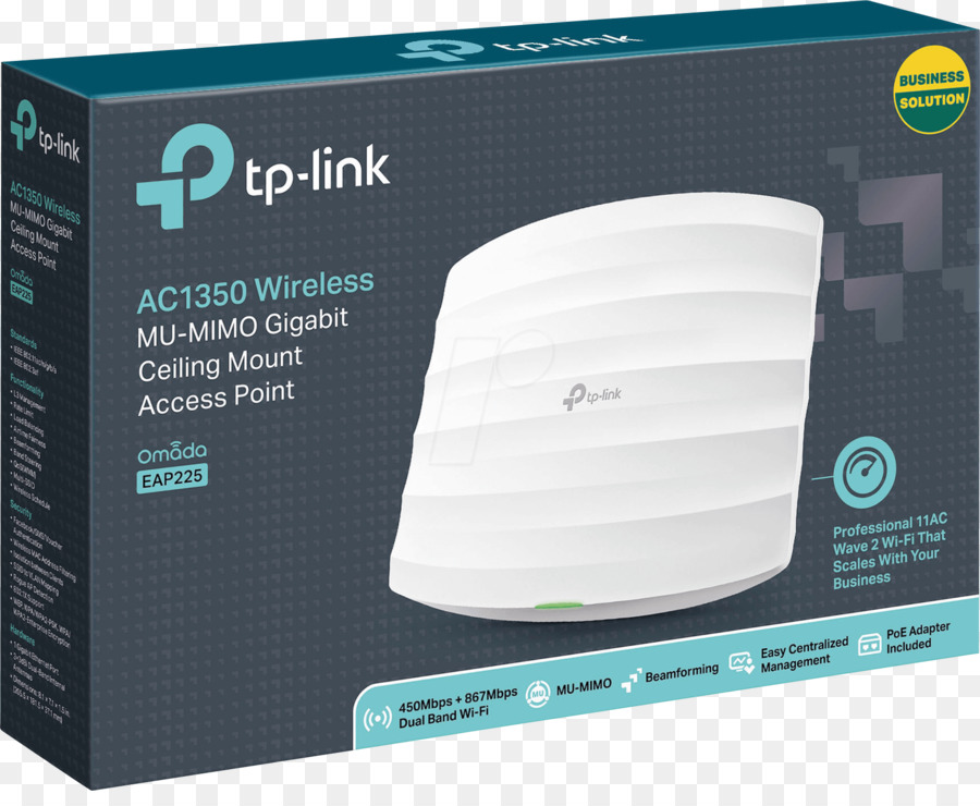 Tplink Auranet Eap225，Wireless Access Point PNG