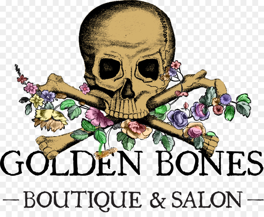 Golden Boutique Tulang，Tengkorak PNG