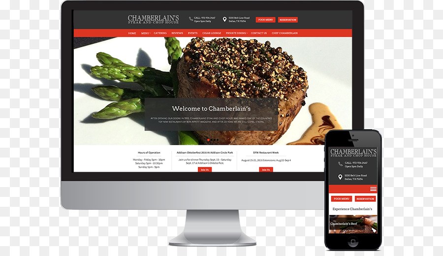 Pengembangan Web，Chamberlain Steak And Chop House PNG