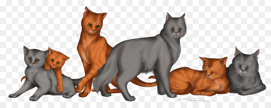 Kucing，Firestar PNG