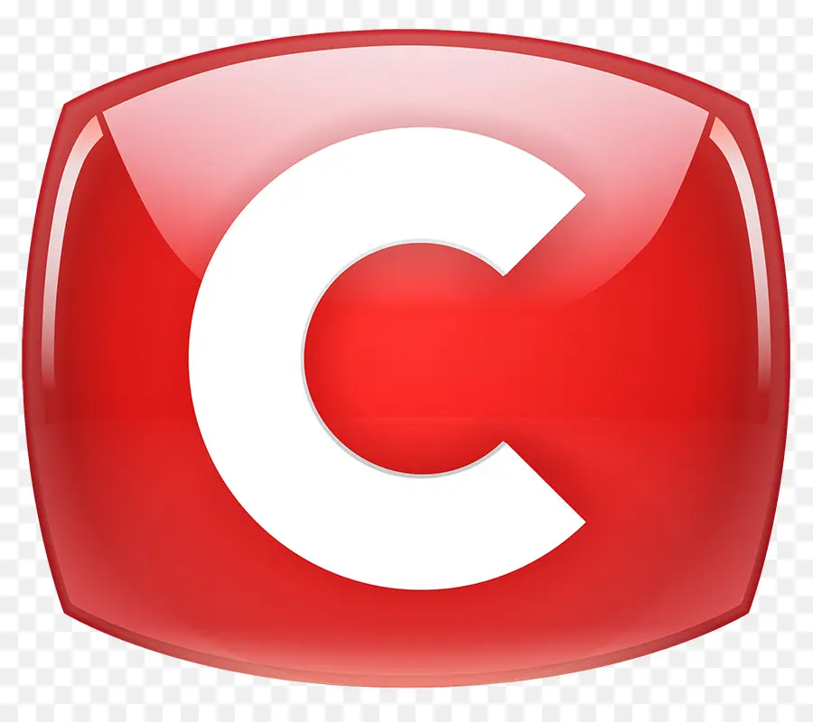 Logo C Merah，Surat PNG