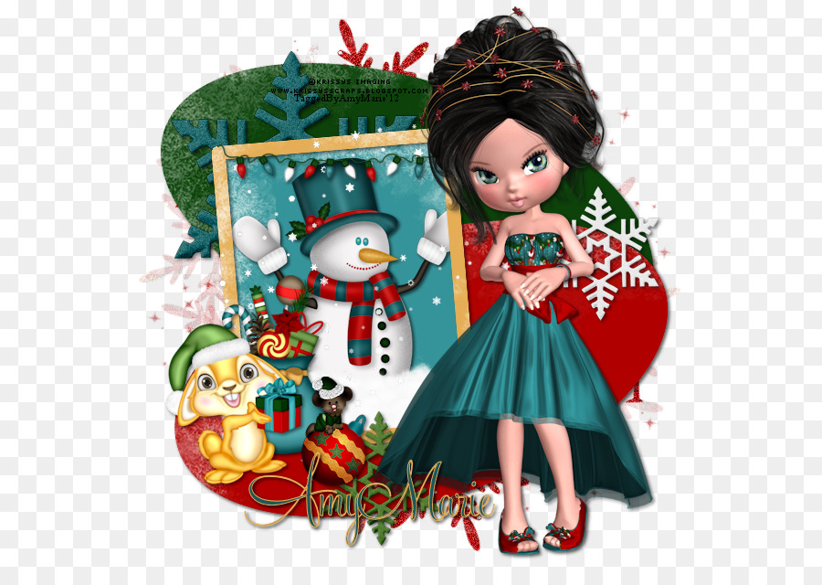 Ornamen Natal，Boneka PNG