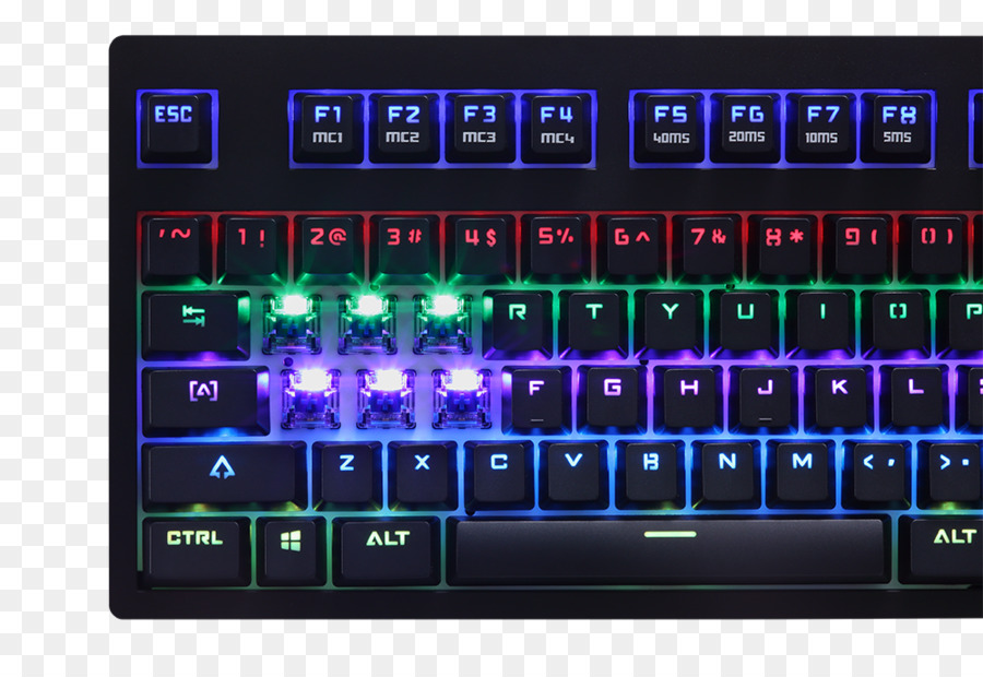 Keyboard Komputer，Tesoro Excalibur G7nl Keyboard Gaming Backlit Mekanik W Switch PNG