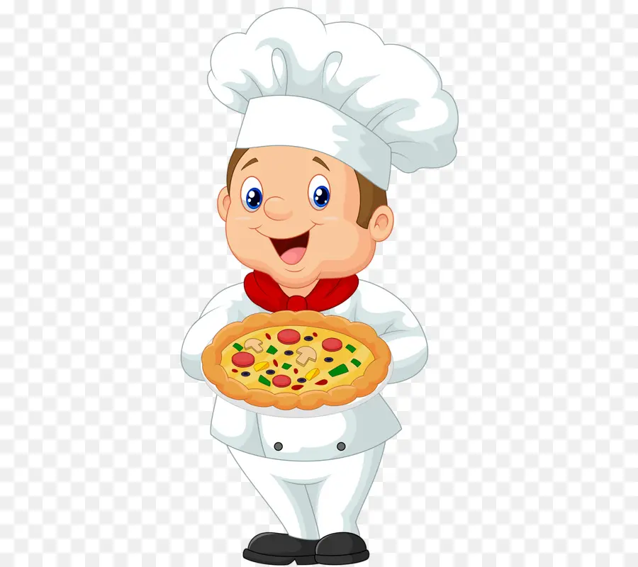 Koki Dengan Pizza，Koki PNG