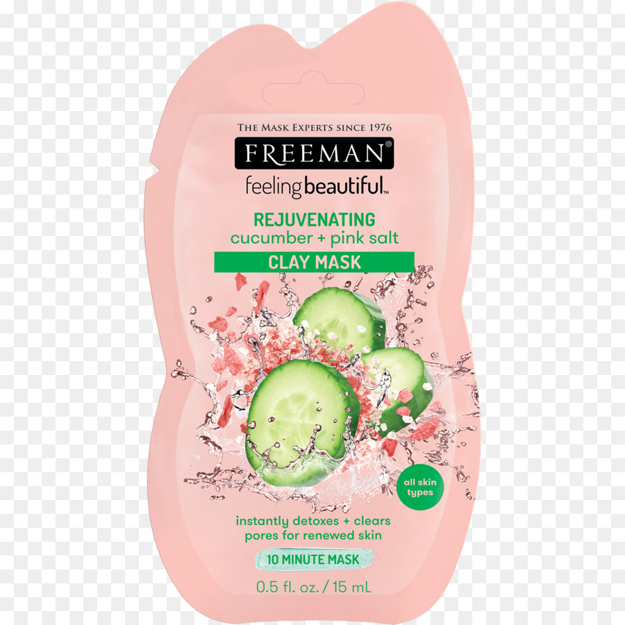 Freeman Perasaan Indah Meremajakan Cucumberpink Garam Masker Tanah Liat，Freeman Perasaan Indah Alpukat Oatmeal Masker Tanah Liat PNG