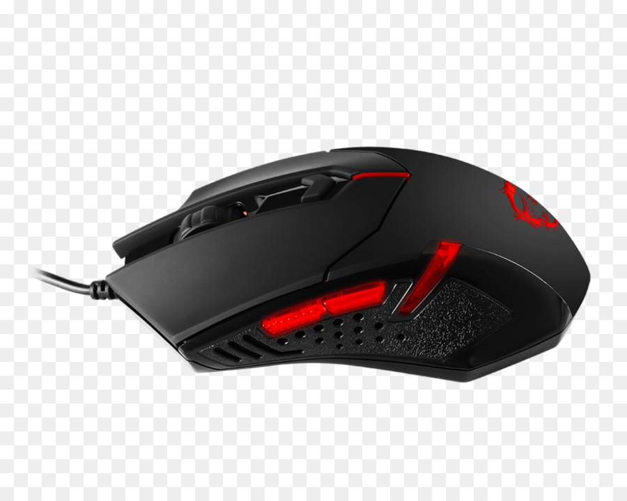 Mouse Berkabel Hitam，Komputer PNG