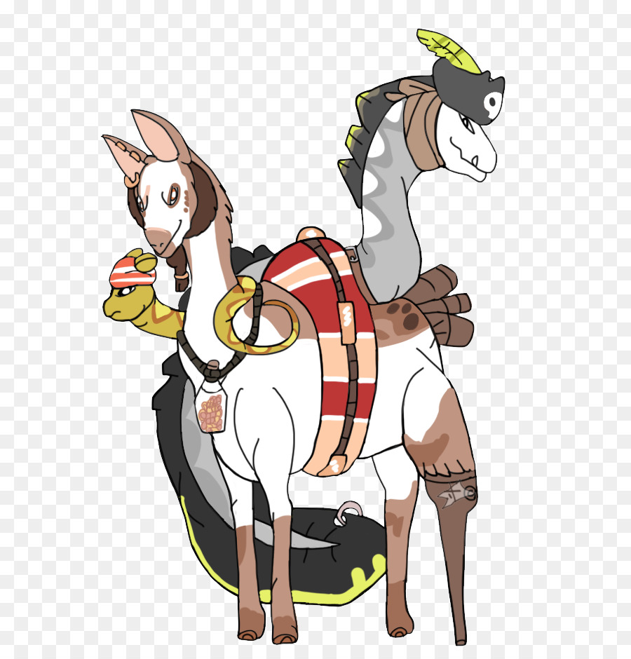 Kuda，Keledai PNG