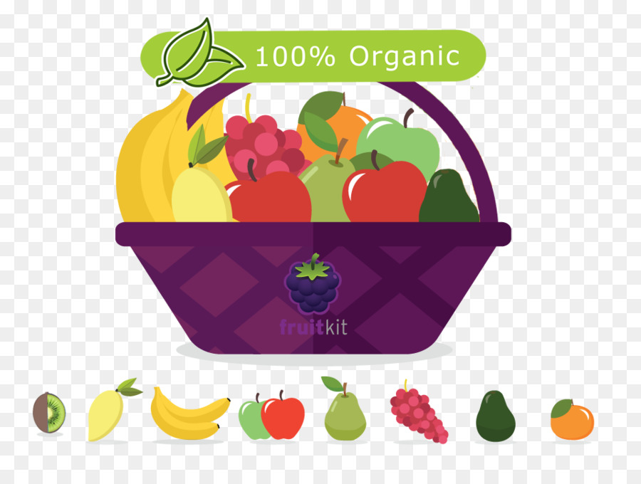 Fruitkit，Makanan Organik PNG