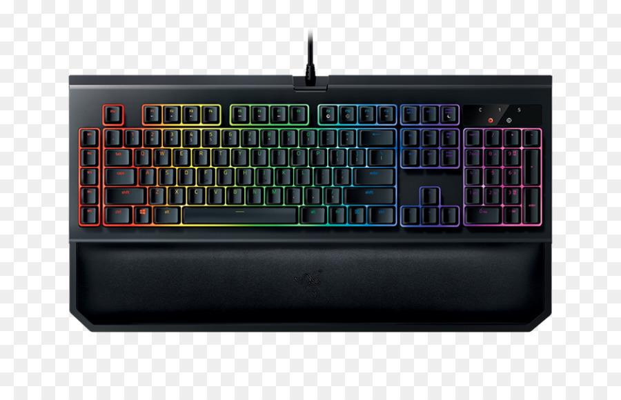 Keyboard Komputer，Razer Blackwidow Chroma V2 PNG