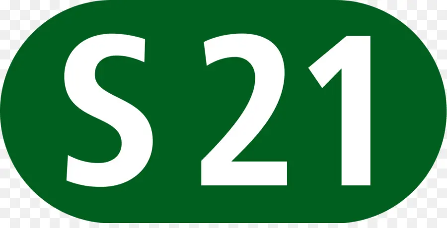 Tanda S21，Hijau PNG