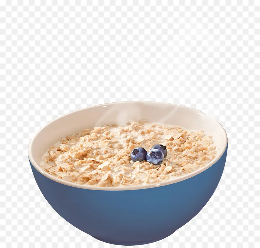 Oatmeal Dengan Blueberry，Sarapan PNG