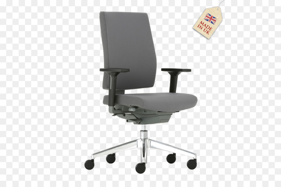 Kursi Kantor Abu Abu，Ergonomis PNG