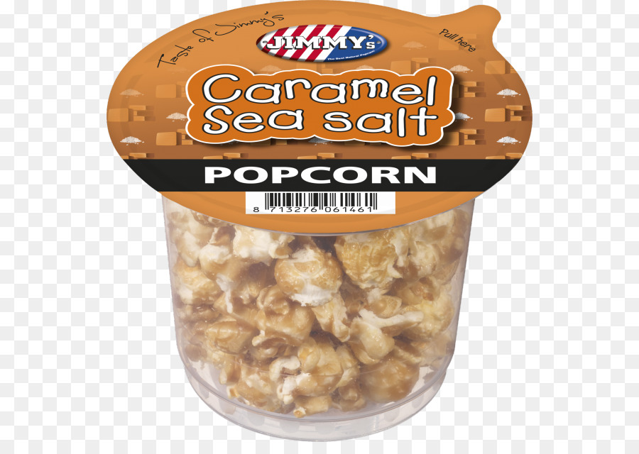 Popcorn Garam Laut Karamel，Camilan PNG