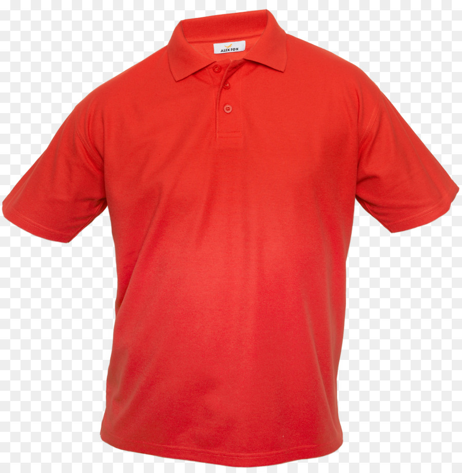 Kaos Polo Merah，Kasual PNG