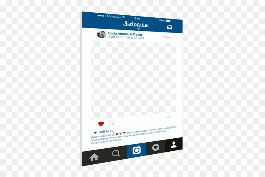 Templat Kiriman Instagram，Media Sosial PNG