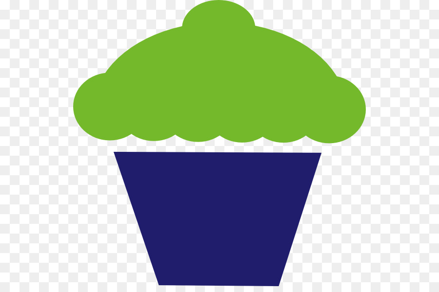 Cupcake，Hijau PNG