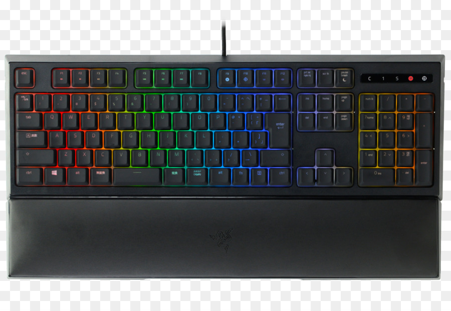 Keyboard Komputer，Razer Blackwidow Kroma PNG