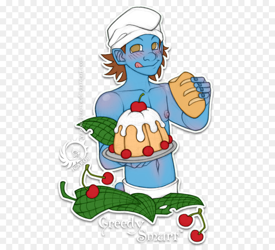 Serakah Smurf，Smurf PNG