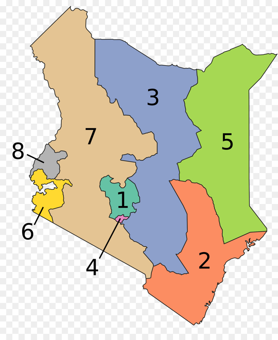 Provinsi Kenya，Subcounties Kenya PNG